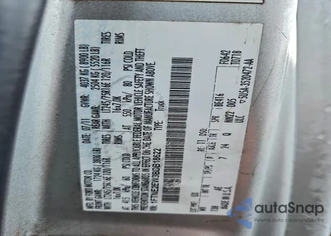 2011 Ford Econoline E250 Van from USA, damaged, VIN 1FTNE2EW3BDB18622